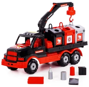 POLESIE Mammoet Samochód do przewozu kontenerów - Samochody i pojazdy dla dzieci - miniaturka - grafika 2