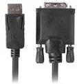 Lanberg lanberg Kabel DisplayPort DVI-D 24+1 M/M 3m czarny (CA-DPDV-10CU-0030-BK) - Kable komputerowe i do monitorów - miniaturka - grafika 4
