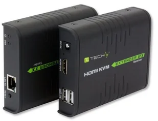 TECHLY TECHLY Extender HDMI + USB po skrętce Cat.5/5e/6 120m 028214 - Pozostałe akcesoria sieciowe - miniaturka - grafika 12