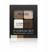 Akcesoria i kosmetyki do stylizacji brwi - Revsers Revers cienie do brwi eyebrow set professional 03 5902114889326 - miniaturka - grafika 1