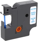 Etykiety do drukarek - Dymo Zamiennik taśmy D1 40914 9mm biała/niebieski - miniaturka - grafika 1