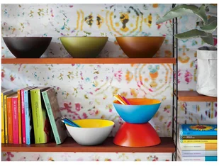 Guzzini My Fusion Miska Czarno-Czerwona Średnica 25,0 2814.25.140 - Miski i półmiski - miniaturka - grafika 3