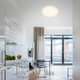 Briloner Lampa sufitowa LED 7363, 42 cm, biała - Lampy sufitowe - miniaturka - grafika 2