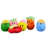 Pozostały sprzęt i akcesoria do ćwiczeń - Relaxdays zgniotu ball 9 cm, z wesołym grimasse, ANTISTRESS ball knetbar dla dzieci, Dorośli, różne kolory 10022530 - miniaturka - grafika 1