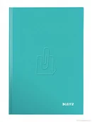 Szkolne artykuły papiernicze - Leitz Brulion Wow A5 80 kratka twarda oprawa turkus - miniaturka - grafika 1