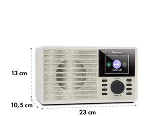 Auna DR-160 BT Biały - Radia - miniaturka - grafika 7