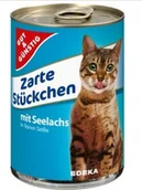 Mokra karma dla kotów - Edeka GUT&amp;GUNSTIG KOT 415g pusz.SOS RYBA 0638 - miniaturka - grafika 1