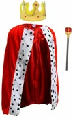 Stroje karnawałowe - Arpex Strój Króla dla dziecka ZEST-KROL2 - miniaturka - grafika 1