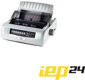 Drukarki - OKI OKI Drukarka ML5591eco /Dot Matrix Printer 15'' 24pin 01308901 - miniaturka - grafika 1