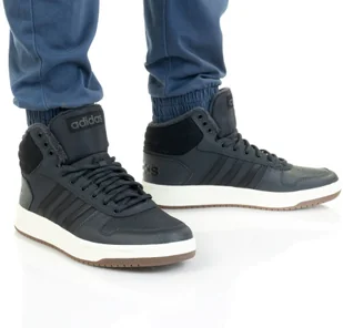 Adidas BUTY HOOPS 2.0 MID GZ7959 GZ7959 - Buty sportowe męskie - miniaturka - grafika 2