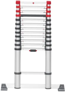 Hailo Werk Hailo Drabina teleskopowa FlexLine 260, 380 cm, aluminium, 7113-131 - Drabiny - miniaturka - grafika 4