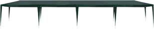 vidaXL Namiot imprezowy, 3 x 12 m, PE, zielony - Pawilony ogrodowe - miniaturka - grafika 9