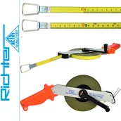 Inne urządzenia pomiarowe - Richter Taśma 414G-SR 100m stalowa lakierowana 414G-SR100 - miniaturka - grafika 1