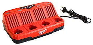 MILWAUKEE ŁADOWARKA 4 PORTOWA M12C4 - Akumulatory do elektronarzędzi - miniaturka - grafika 2