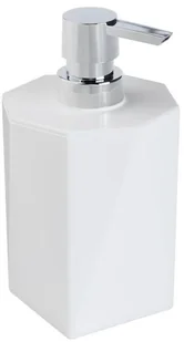 Dozownik do mydła Diamond biały - Mydelniczki i dozowniki mydła - miniaturka - grafika 2