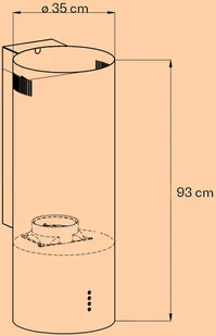 Klarstein Barella 35 Czarny TK15CH-Barella-SS - Okapy kuchenne - miniaturka - grafika 6