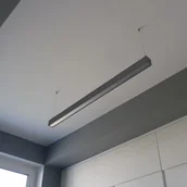 Oprawy, klosze i abażury - Bemko Oprawa liniowa LED 113cm 30W 4000K 230V IP20 natynkowa aluminiowa zawieszana QUALIS grafit 5176 70-16A-1A - miniaturka - grafika 1