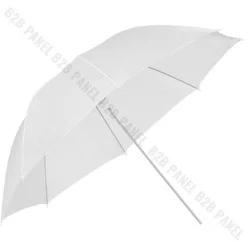 GlareOne Parasolka studyjna GlareOne transparentna biała 110cm 11396-uniw - Parasolki studyjne - miniaturka - grafika 2