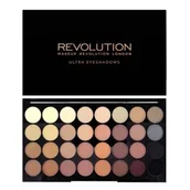 Błyszczyki do ust - Makeup Revolution Paleta cieni do powiek - Ultra 32 Shade Palette Flawless Matte Paleta cieni do powiek - Ultra 32 Shade Palette Flawless Matte - miniaturka - grafika 1