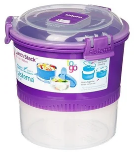 Sistema pojemnik śniadaniowy 965ml z łyżeczką 21360 - Pojemniki kuchenne - miniaturka - grafika 8