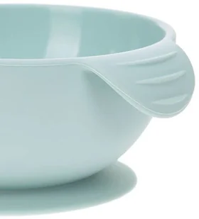 Lassig Miseczka silikonowa z przyssawką Little Chums Mysz niebieska solution-bc-6148-0 - Miseczki i talerzyki dla dzieci - miniaturka - grafika 4