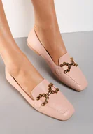 Mokasyny damskie - Różowe Mokasyny Artaleia - miniaturka - grafika 1