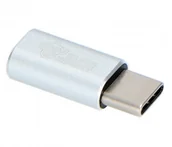 Adaptery i przejściówki - Silver Monkey Silver Monkey Adapter USB-C micro USB  CM-AD001SM - miniaturka - grafika 1
