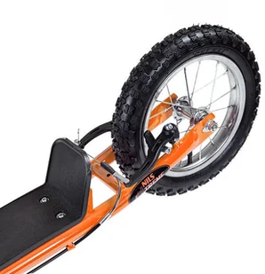 Nils Extreme Hulajnoga na pompowanych kołach 12 WH113 Nils WH113 ORANGE - Hulajnogi - miniaturka - grafika 6