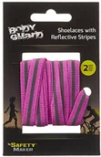 Ochraniacze - Safety Maker sznurowadła odblaskowa, Pink, One Size 44541 - miniaturka - grafika 1