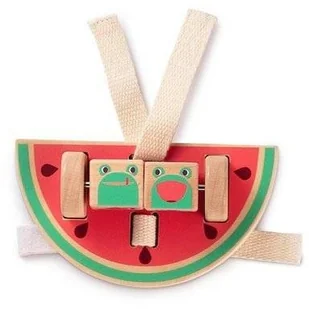 Lilliputiens LILLIPUTIENS Zestaw drewnianych zawieszek aktywizujących Nosorożec Marius 9 m+ solution-bc-7767-0 - Gryzaki dla dzieci - miniaturka - grafika 7