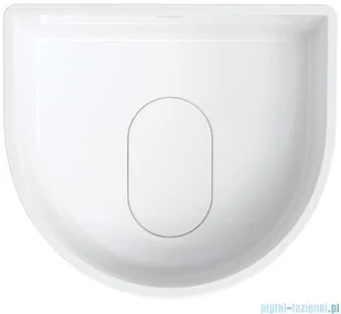 Omnires Cadence umywalka nablatowa 42x37 cm biały połysk CADENCE420BP | - Umywalki - miniaturka - grafika 3