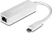 Adaptery i przejściówki - TRENDnet Kabel USB Adapter USB-C zu Gigabit Ethernet Adapter TUC-ETG - miniaturka - grafika 1