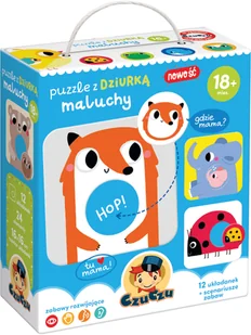CzuCzu. Puzzle z dziurką. Maluchy - Książki edukacyjne CzuCzu. Puzzle z dziurką. Maluchy - Książki edukacyjne - miniaturka - grafika 1
