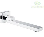 Wylewki do baterii - Laveo Wylewka wannowo - umywalkowa 259mm chrom KVADRATO NWQ 010K - miniaturka - grafika 1