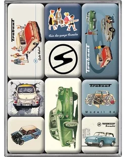 Nostalgic Art Magnesy (9szt) Trabant - Magnesy - miniaturka - grafika 2