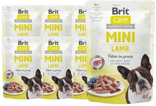 Brit CARE Mini Lamb fillets ingravy 85g 42308-uniw - Mokra karma dla psów - miniaturka - grafika 4