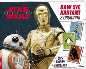 Książki edukacyjne - Star Wars Baw się kartami z droidami - dostępny od ręki, natychmiastowa wysyłka - miniaturka - grafika 1