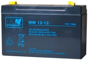 MW Power Akumulator AGM MWP 12-12L 12V 12Ah MWP 12-12L - Akumulatory ogólnego zastosowania - miniaturka - grafika 6