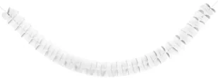 PartyDeco Girlanda bibułowa, biały, 3m GRB11-008 - Gadżety dla niej i dla niego - miniaturka - grafika 2