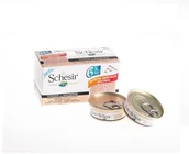 Mokra karma dla kotów - Schesir Tuńczyk z łososiem w galaretce 6x50g - miniaturka - grafika 1