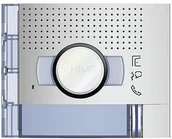 Akcesoria do domofonów i wideodomofonów - Bticino SFERA: Plakietka modułu fonicznego z kamerą - 1 przycisk - Aluminium Legrand 351211 351211 - miniaturka - grafika 1