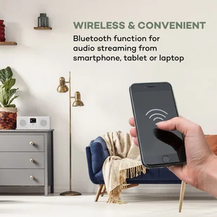 Auna Commuter ST Białe - Radia - miniaturka - grafika 3