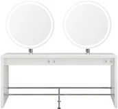 Meble fryzjerskie - Ayala Konsoleta fryzjerska POLA IV 4 stanowiska - miniaturka - grafika 1