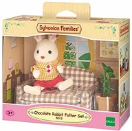 Figurki dla dzieci - Sylvanian Families Zestaw czekolady królik ojca 5013 - miniaturka - grafika 1