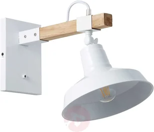 Brilliant Lampa ścienna Hank z drewnianym ramieniem - Lampy ścienne - miniaturka - grafika 4