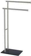 Wieszaki łazienkowe - Wenko Stojak na ręczniki Lima, 2 ramienny, 41x80x20 cm - miniaturka - grafika 1