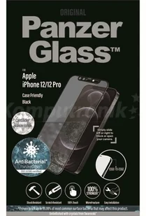 PanzerGlass Szkło antybakteryjne E2E M CF AB CamSlider Swarovski, iPhone 12 / 12 Pro, czarne 5711724027178 - Szkła hartowane na telefon PanzerGlass Szkło antybakteryjne E2E M CF AB CamSlider Swarovski, iPhone 12 / 12 Pro, czarne 5711724027178 - Szkła hartowane na telefon - miniaturka - grafika 2