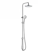 Zestawy prysznicowe - Tiger Splash Akcent Rainfall Zestaw prysznicowy natynkowy z deszczownicą chrom 1715040346 - miniaturka - grafika 1