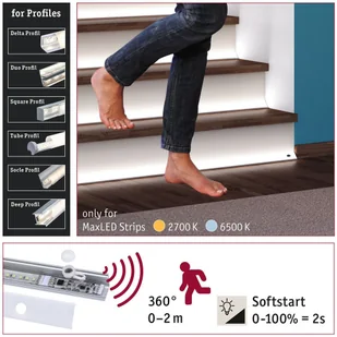 PAULMANN Paulmann czujnik ruchu/światła dla taśmy LED - Taśmy LED - miniaturka - grafika 4