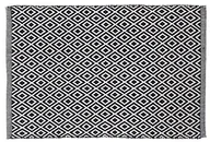 Dywaniki łazienkowe - Sealskin Seal Skin 294213619 dywanik łazienkowy Modulacja kratowo, materiału, czarna, 90 x 60 x 0.5 cm 294213619 - miniaturka - grafika 1